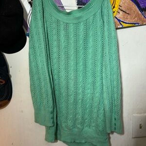Green American Eagle Sweater